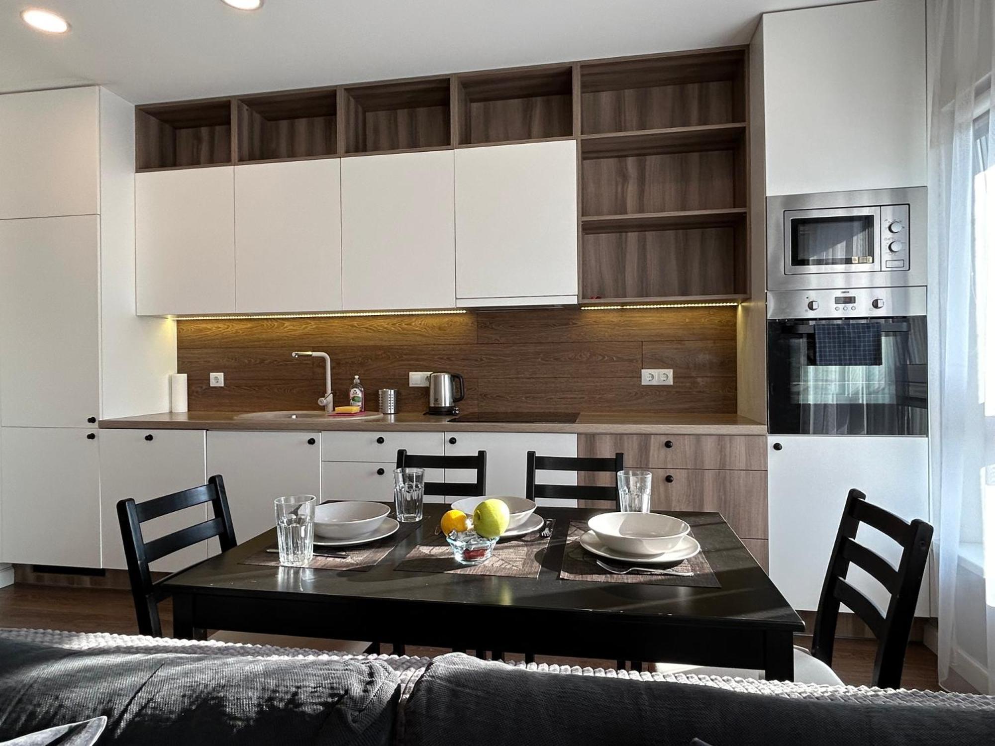 Your Home - Spacious Apartment In City Center, With Balcony & Self Check-In VNO Exteriér fotografie